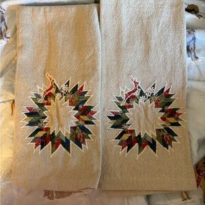 Pottery Barn napkins pair new